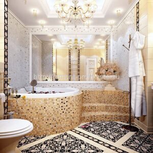 дизайн ванной комнаты 39